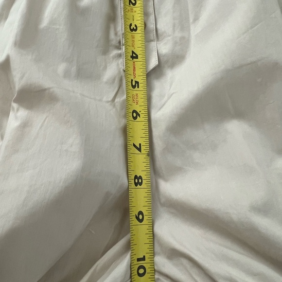 Fiorucci Cream Button-Up Romper Size 42 IT/ 6 US Elastic waist Cotton NWT - Picture 7 of 12